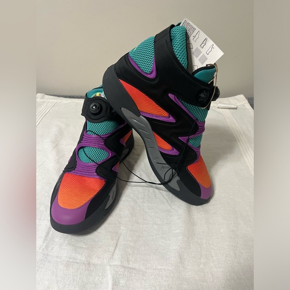 Reebok IPFZ Looney Tunes Black Green Orange Marvin The Martian GZ4947 Size 10.5 - Picture 2 of 8